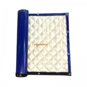 Acoustic Blanket Soundproof MLV Sound Barrier Fence para sa Outdoor Construction