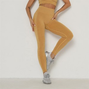 Customized OEM Women’s Sports Suit Running Tights High Waist Sportswear Yoga Pants Fitness Quick Drying Clothes