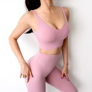 Processing customized OEM women’s Yoga suit super soft hip Lifting Training Gym wear Yoga suit