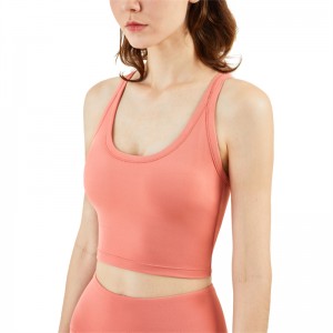 New Nuls Nude Sports Bra Women Gather A New Vest-Style Fitness Running Bra