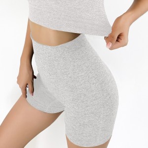 Processing OEM European And American Seamless New Cross-Border Yoga Suit Women’S Suit Gradient High-Waist Sports Fitness Suit Beauty Back Hollow Vest