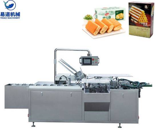 Automatic Plastic Packing Box Cartoning Machine for Biscuit Cookie