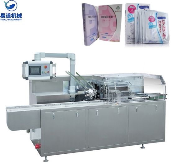 Tyz-130 Automatic Facial Mask with Tray Carton Box Packing Production Line