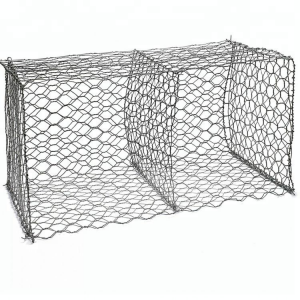 River bank 1x1x2 woven gabion mesh basket for protection