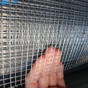 Zvárané drôtené pletivo z klietky pre králiky Pozinkované drôtené pletivo so štvorcovými otvormi
