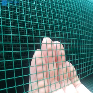Gard de sârmă sudată acoperit cu PVC de 5 ft