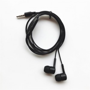3.5mm universal high bass portable mobile phone handsfree earphones & headphones with microphone