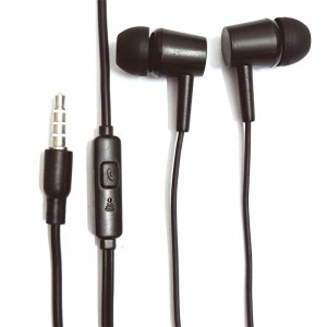 Hot sale universal mobile handsfree headphones wired earphone with MIC