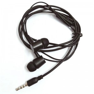 Hot sale universal mobile handsfree headphones wired earphone with MIC