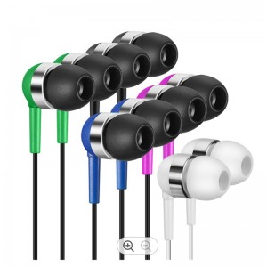 Disposable earphones Cheap disposable earphone earbuds silicone tips for tour guide museum