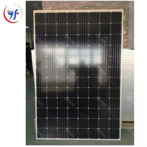 Augstas efektivitātes divpusējs saules panelis, dubultstikla 550 w pusšūnas monokristāliskā silīcija saules panelis