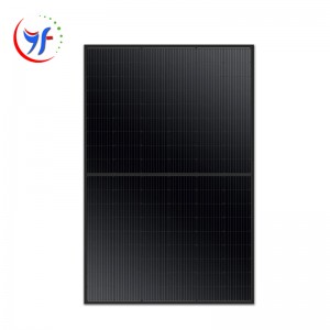 M10 380 W czarny panel słoneczny mono