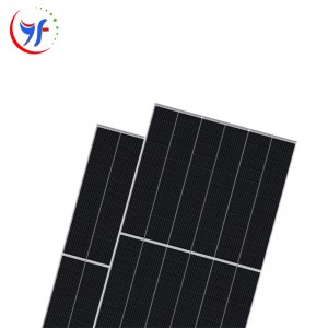 Monochromatyczny panel słoneczny G12 o wysokiej wydajności 670W