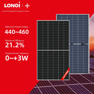 Longi panel solar pv panels mutengo hafu yesero momo 425W 430W 435W 440W 445W 450W 455W