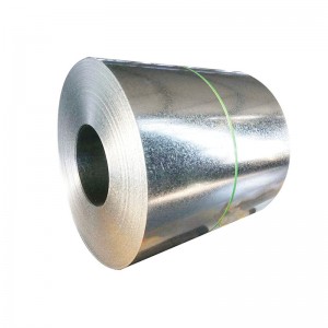 ໂຮງງານຜະລິດປະເທດຈີນປົກກະຕິ spangle galvanized steel coil gi dx51d