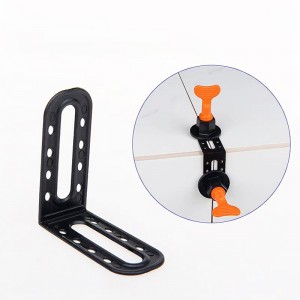 Tile Leveling System Adjustment Tool, Ceramic Tile Inner And Outer Angle Adjustment Fixing Clip