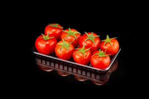 GLD-2513 Transparent food grade plastic tray/clear MAP trays