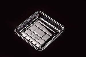 GLD-1414 Disposable consumables of fresh supermarket tray/thermoform tray design