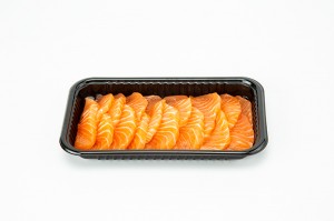 GLD-2012（black）Disposable packaging box for bean products/MAP trays