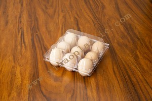 9 count plastic egg containers GLD-00C9 /plastic egg tray price