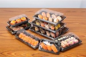 10Rolls GLD3-05A Sushi take out containers/disposable sushi containers