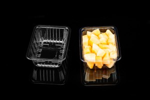 GLD-1813H6 Eco fruit and vegetable disposable packaging /thermoformed trays for food packaging
