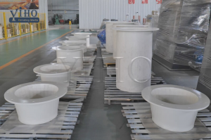 Pllaka qeramike alumini të inxhinieruara për aplikime në ciklon dhe hidrociklon