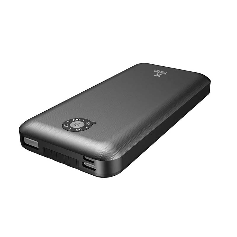 Mini Powerbanks portables 10000 mah, chargeur Mobile, avec lumière LED, câbles intégrés, Y-BK004