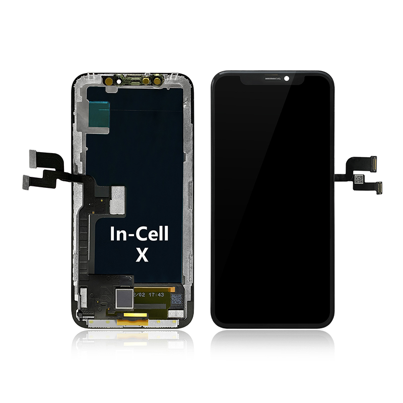 2023 мыкты сатылуучу Lcd дүң IPhone X экраны үчүн LTPS incell дисплейи Touch Digitizer