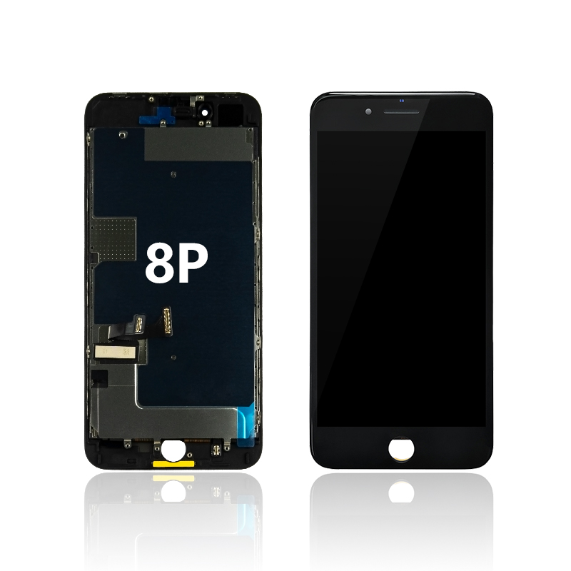 Pi bon Lachin IPhone8Plus Telefòn LCD Touch Screen Telefòn Ranplasman ekran an gwo