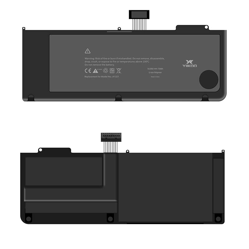 Pure Combalt Li-ion Battery 10.95V 73Wh Macbook Battery para sa A1321 Compatible sa A1286 Wholesale