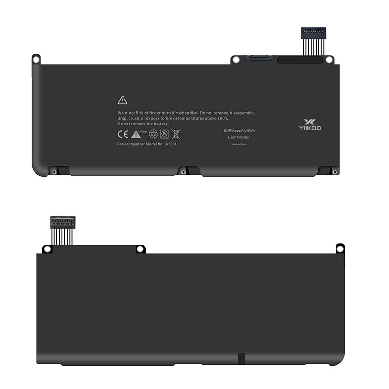 Batterie de remplacement pour macbook A1331, capacité d'origine supérieure 2023, 63,5 wh, Compatible avec A1342