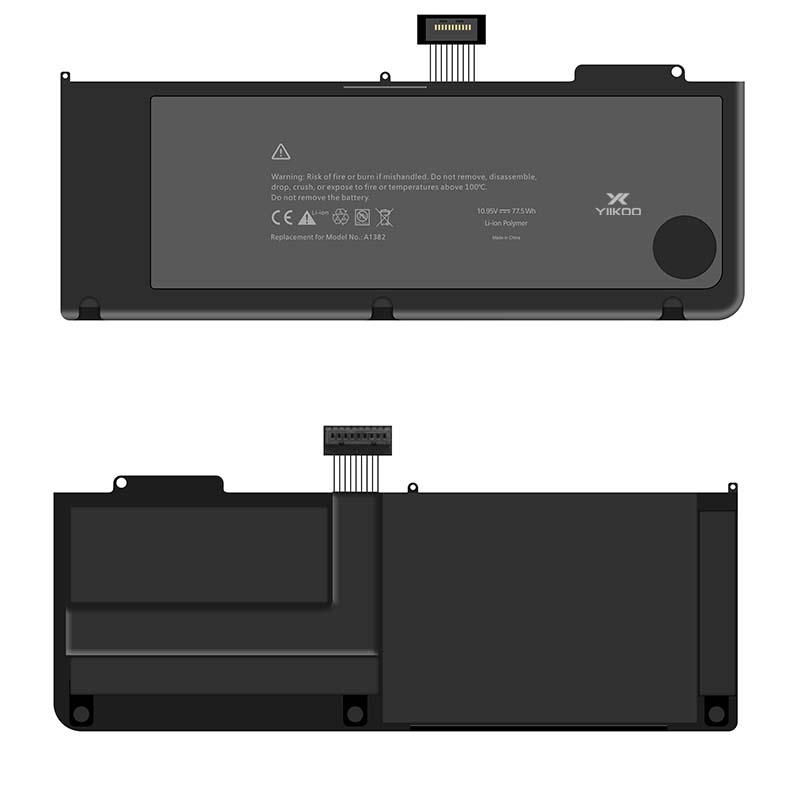 Batería recargable AA para batería de repuesto A1286 A1382 de yiikoo.