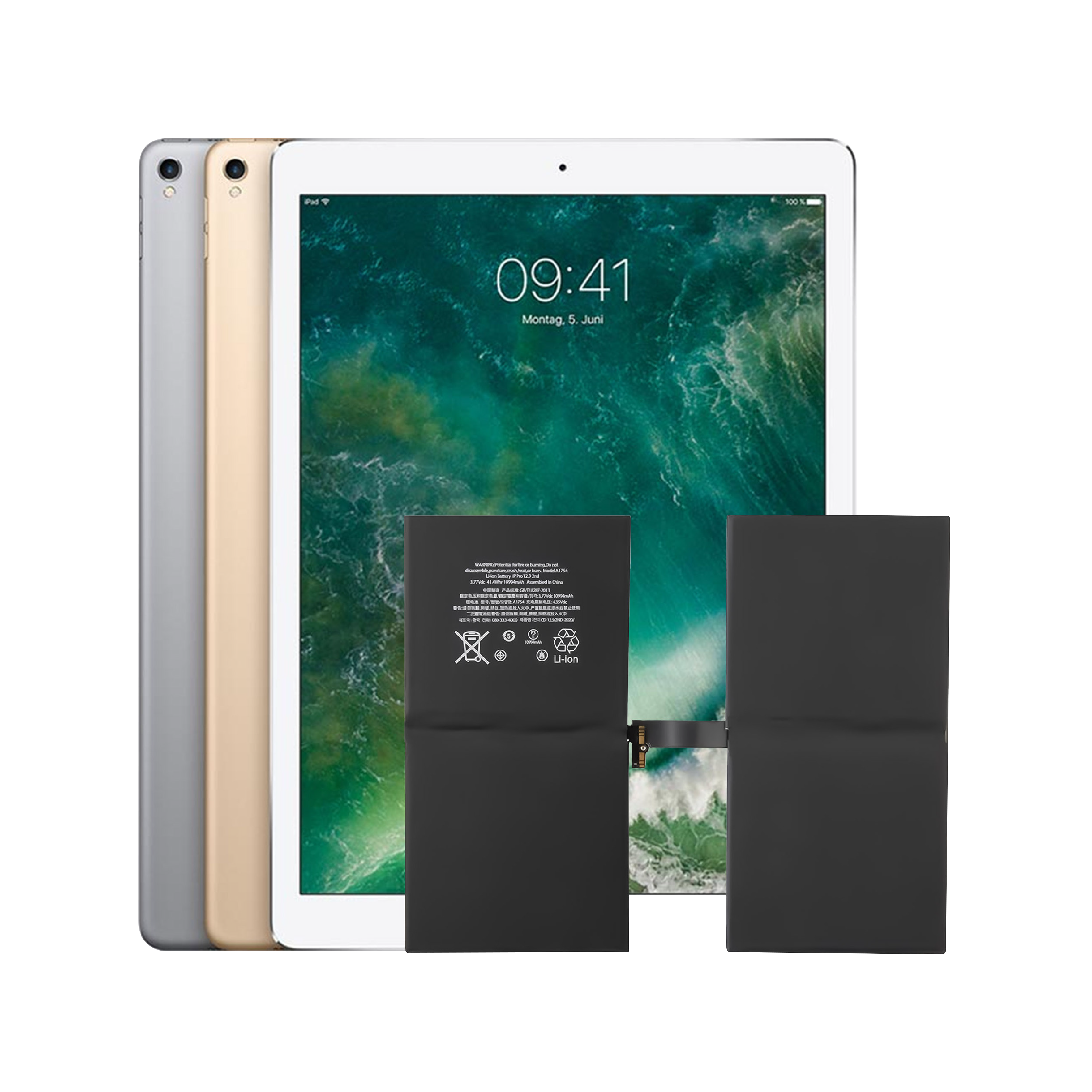 Batterie interne pour tablette Apple iPad Pro 12.9, 0 cycle, haute qualité, flambant neuf, OEM, 2e génération