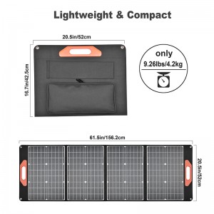 Painel solar portátil EB-120 120W