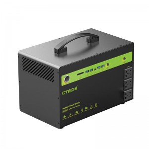 Teknologi pangisian cepet 2000W kanthi inverter bidirectional Automotive Grade LiFePo4 Battery