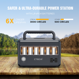 Batterie Lifepo4 de qualité automobile GT300, cycle de vie de 2000+