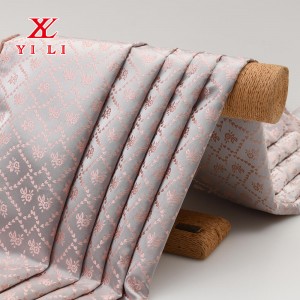 Chinese wholesale Chenille Jacquard Fabric - 100% Real Mulberry Silk Jacquard  Floral Fabrics For Tie – YILI