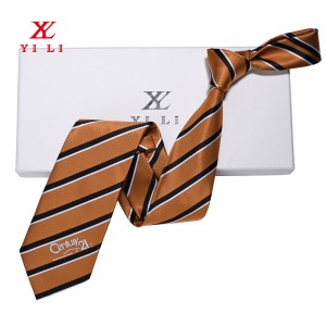 Tkane poliesterske kravate po mjeri s vašim dizajnom logotipa