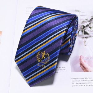 पुरुषों की नवीनता टाई कस्टम नमूनों बुना आकस्मिक हस्तनिर्मित पतली नेकटाई