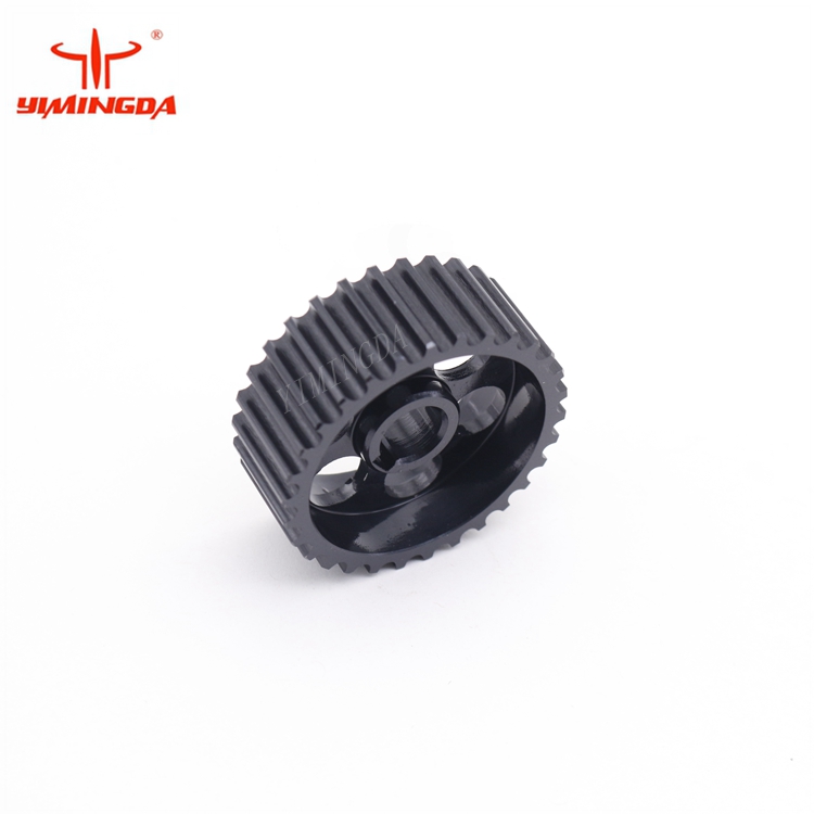 Vector საჭრელი მანქანა 128047 Black Pulley Gear Spare Parts For Fashion Cutter