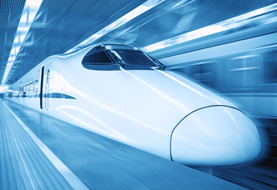 النقل بالسكك الحديدية عالي السرعة