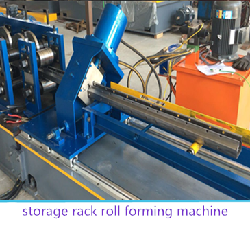 Metal storage rack / patindog nga pillar roll forming machine