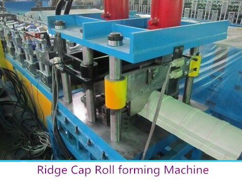 Aluminium Ridge Cap Rolling Machine