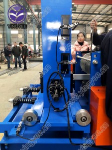 Máquina de fabricación automática de estruturas metálicas de aceiro metálico para construción de correas C/Z