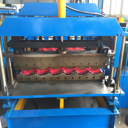 Máquina formadora de rollos de tejas esmaltadas automáticas