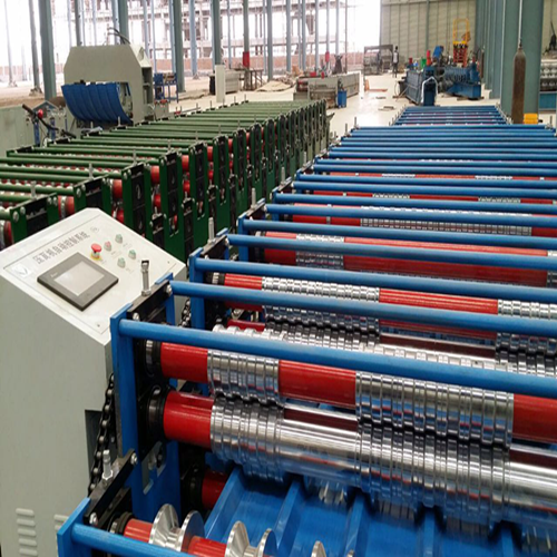 Corrugation Wave Metal Sheet Roll Forming Machine