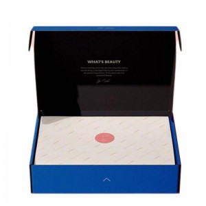 Poštne škatle po meri – barvno natisnjene škatle za pošiljanje, škatla za pošiljanje