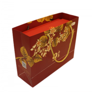 მორგებული თაფლის ქილა შესაფუთი ყუთი, საკვების ქაღალდის ყუთები საჩუქრის ქაღალდის ჩანთით