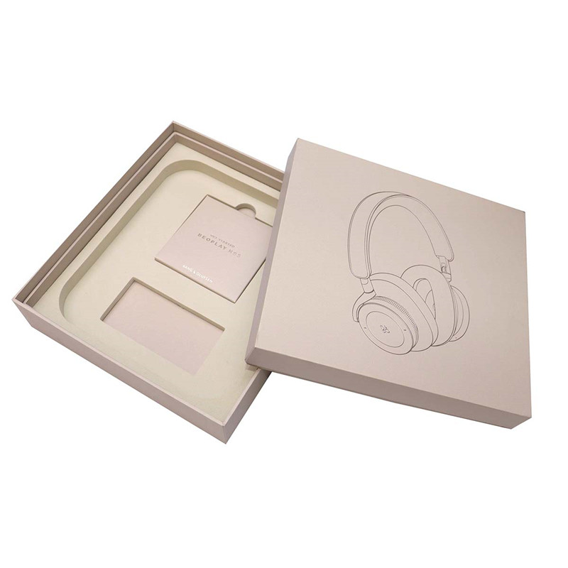 Maloprodajna embalaža potrošniške elektronike, trda škatla za slušalke vrhunskega razreda
